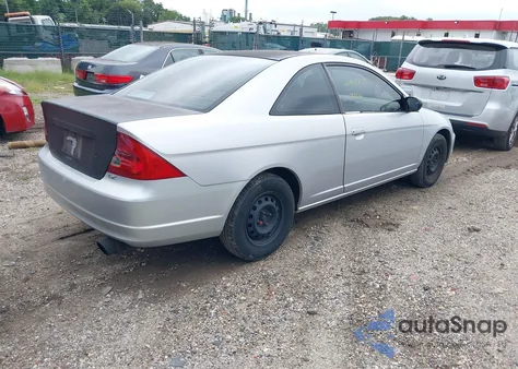 2002 Honda Civic Lx from USA, damaged, VIN 1HGEM21562L099412